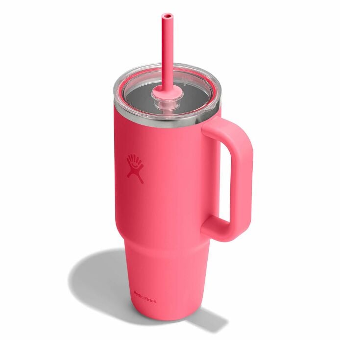 40-oz-travel-tumbler-u6 tt40pscc668-40-oz-travel-tumbler-clear-lid-popstar-pink-angledhigh.jpg